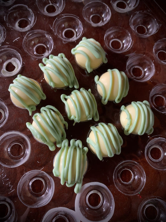 Pistachio & White Chocolate Truffles