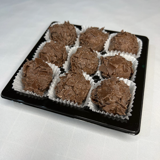 Milk Chocolate Truffles - Box of 9